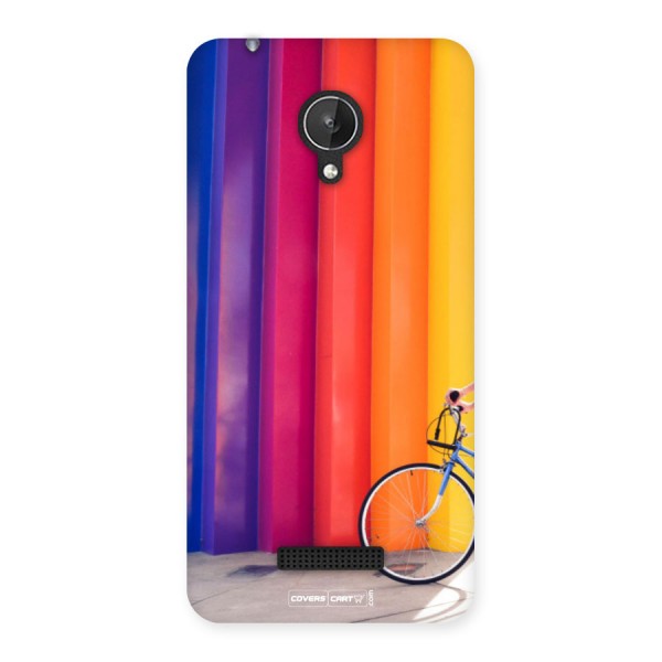 Colorful Walls Back Case for Micromax Canvas Spark Q380