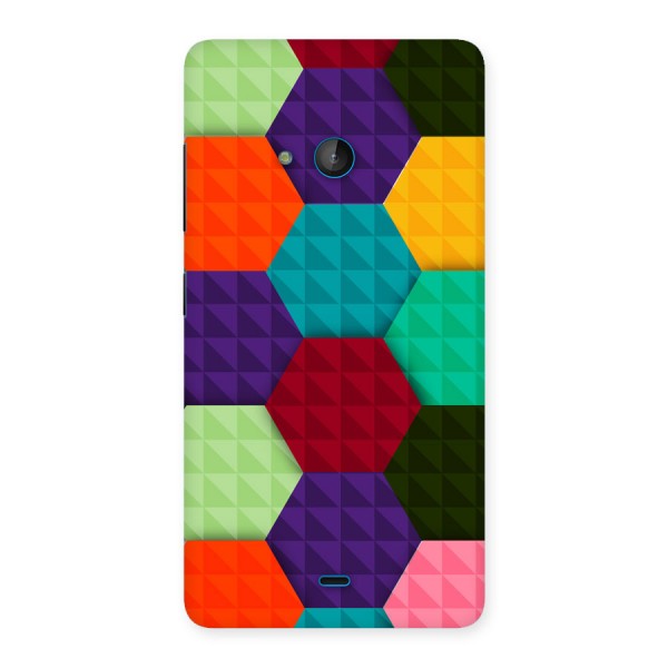 Colourful Abstract Back Case for Lumia 540
