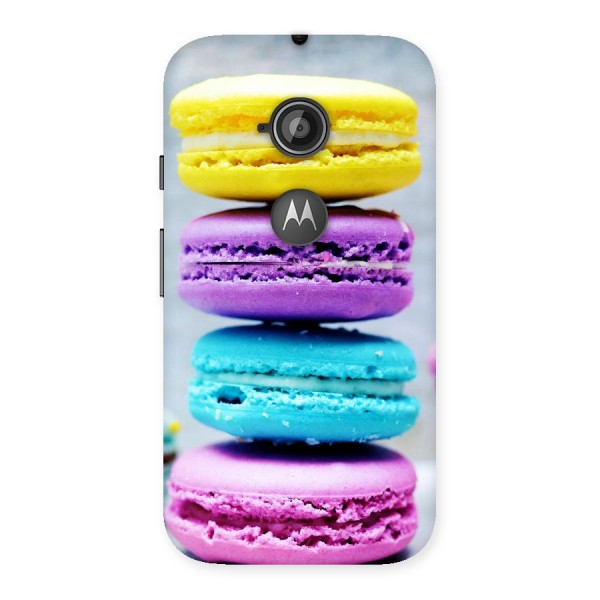 Colourful Whoopie Pies Back Case for Moto E 2nd Gen