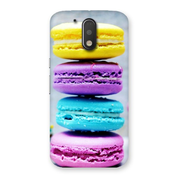 Colourful Whoopie Pies Back Case for Motorola Moto G4 Plus