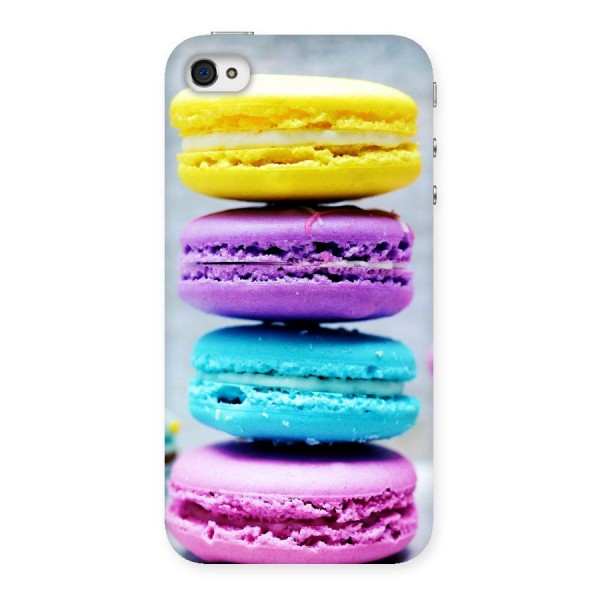Colourful Whoopie Pies Back Case for iPhone 4 4s