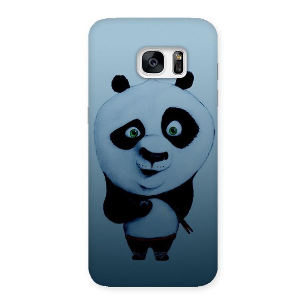 Confused Cute Panda Back Case for Galaxy S7 Edge