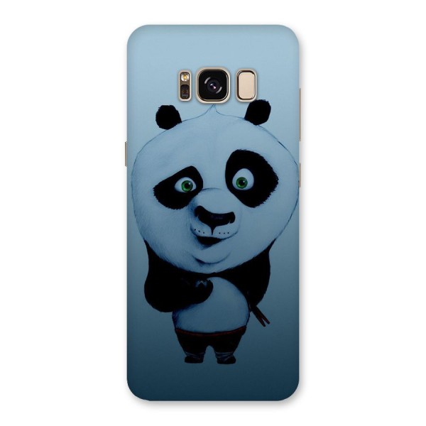 Confused Cute Panda Back Case for Galaxy S8
