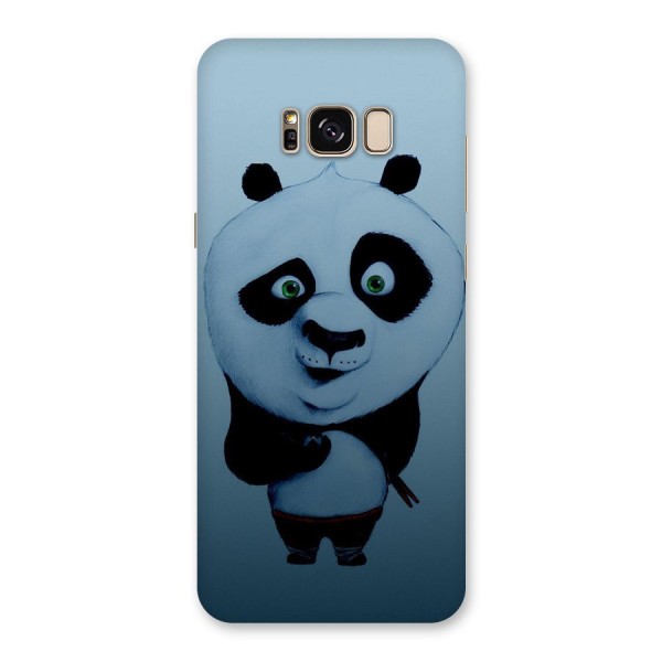 Confused Cute Panda Back Case for Galaxy S8 Plus