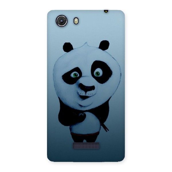 Confused Cute Panda Back Case for Micromax Unite 3