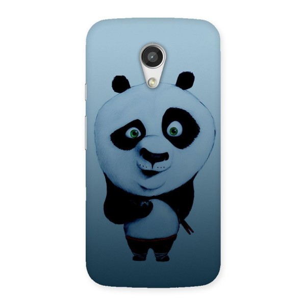 Confused Cute Panda Back Case for Moto G 2nd Gen