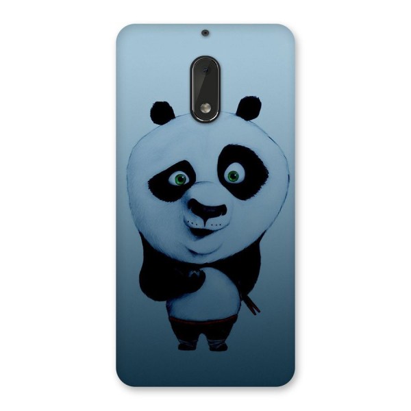 Confused Cute Panda Back Case for Nokia 6