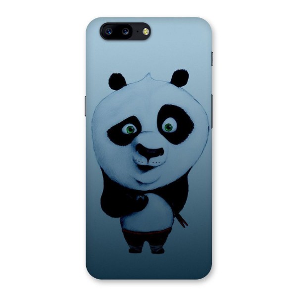Confused Cute Panda Back Case for OnePlus 5