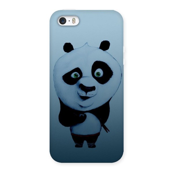 Confused Cute Panda Back Case for iPhone SE