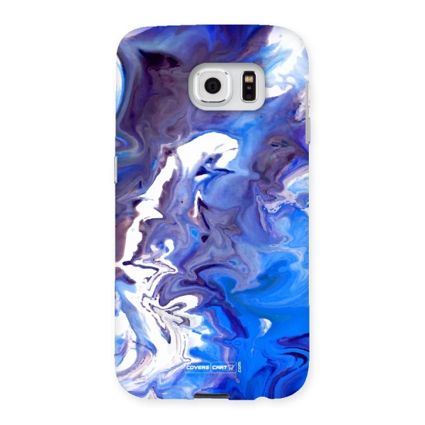 Cool Blue Marble Texture Back Case for Samsung Galaxy S6