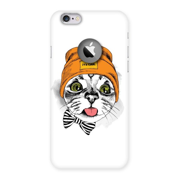 Cool cat Back Case for iPhone 6 Logo Cut