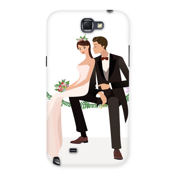 Wedding Couple Back Case for Galaxy Note 2