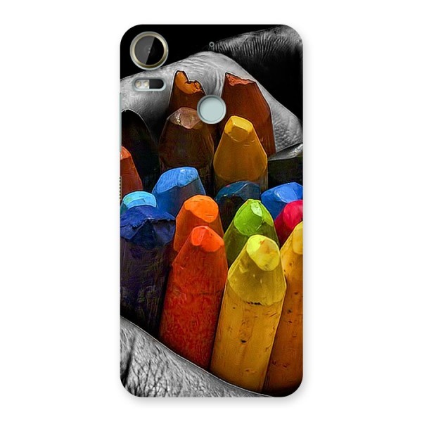 Crayons Beautiful Back Case for Desire 10 Pro
