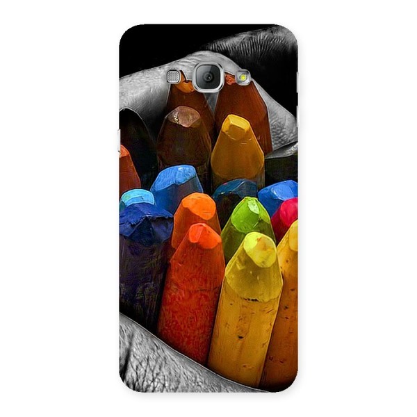 Crayons Beautiful Back Case for Galaxy A8