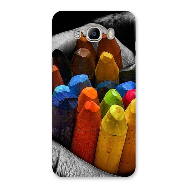 Crayons Beautiful Back Case for Galaxy On8