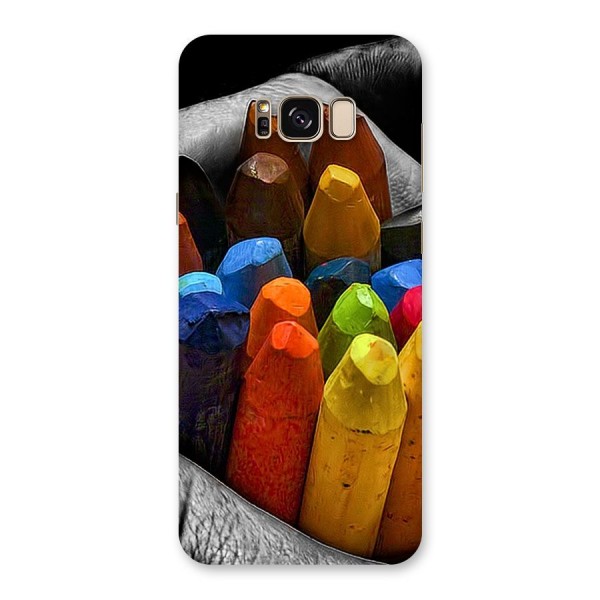 Crayons Beautiful Back Case for Galaxy S8 Plus