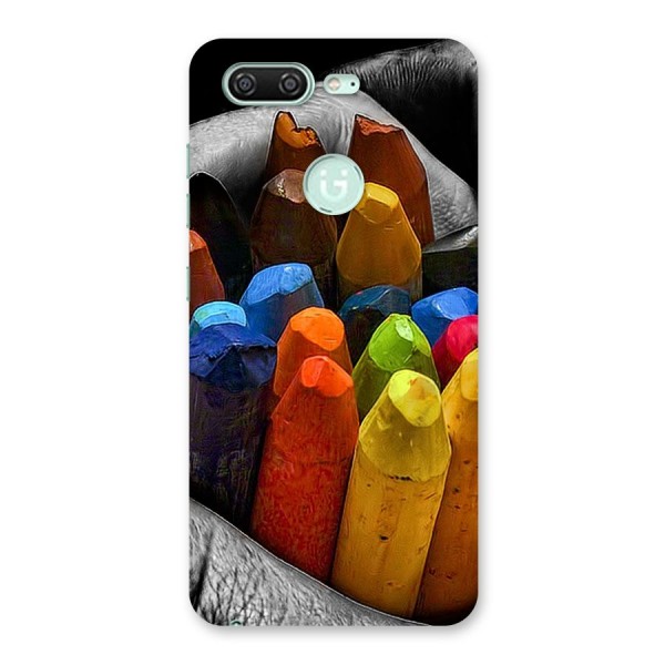 Crayons Beautiful Back Case for Gionee S10