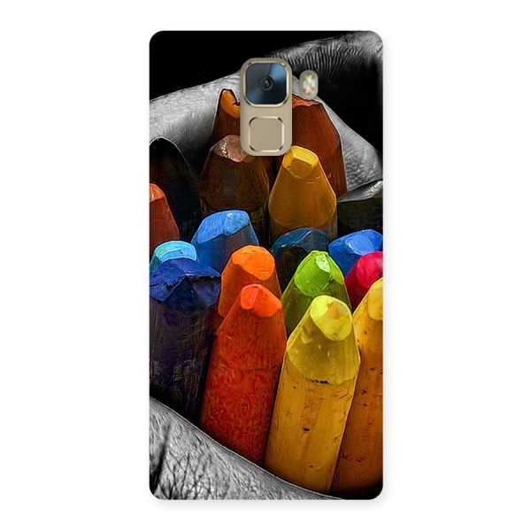 Crayons Beautiful Back Case for Huawei Honor 7
