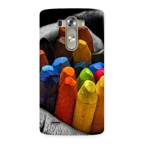 Crayons Beautiful Back Case for LG G3
