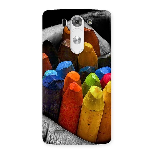 Crayons Beautiful Back Case for LG G3 Beat