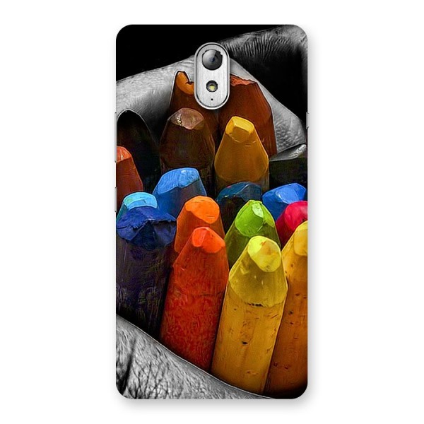 Crayons Beautiful Back Case for Lenovo Vibe P1M