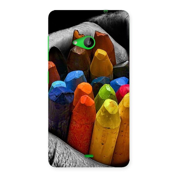Crayons Beautiful Back Case for Lumia 535
