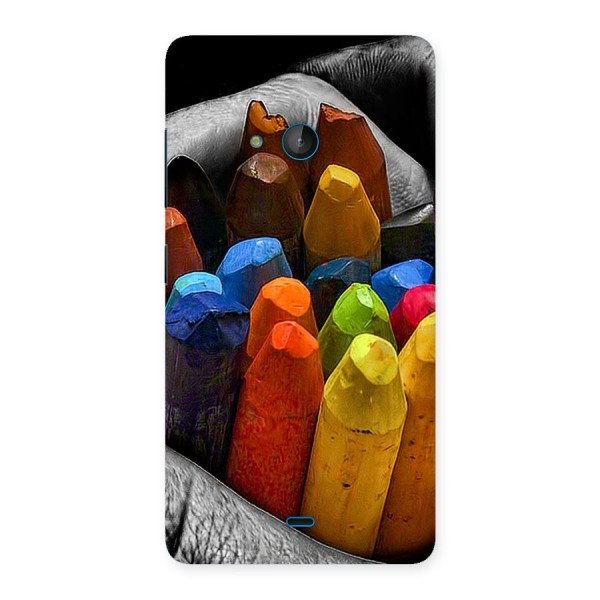 Crayons Beautiful Back Case for Lumia 540