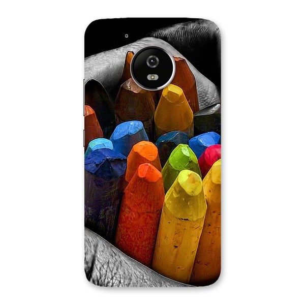 Crayons Beautiful Back Case for Moto G5