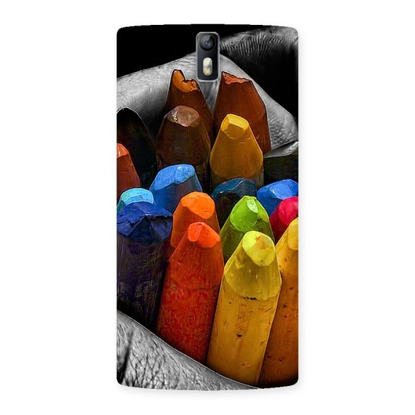 Crayons Beautiful Back Case for One Plus One