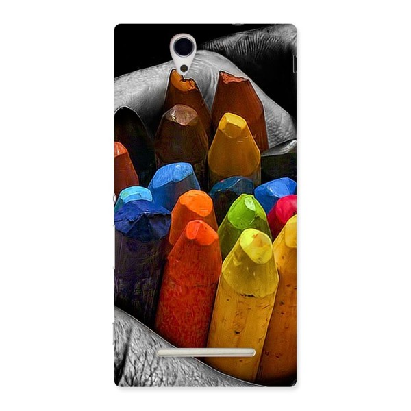 Crayons Beautiful Back Case for Sony Xperia C3