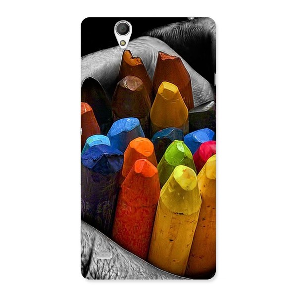 Crayons Beautiful Back Case for Sony Xperia C4