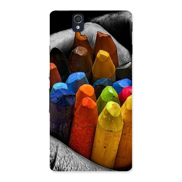 Crayons Beautiful Back Case for Sony Xperia Z