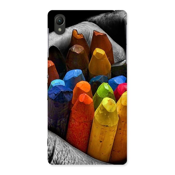 Crayons Beautiful Back Case for Sony Xperia Z2