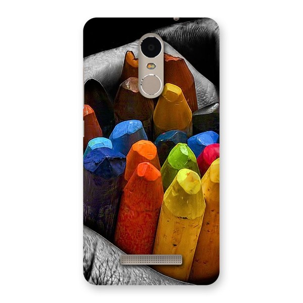 Crayons Beautiful Back Case for Xiaomi Redmi Note 3