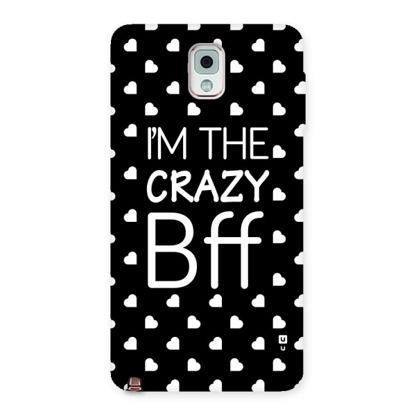Crazy Bff Back Case for Galaxy Note 3