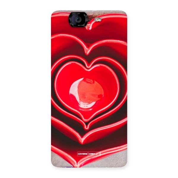 Crazy Heart Back Case for Canvas Knight A350