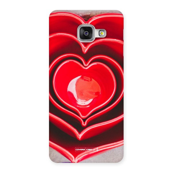 Crazy Heart Back Case for Galaxy A3 2016