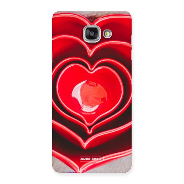 Crazy Heart Back Case for Galaxy A7 2016