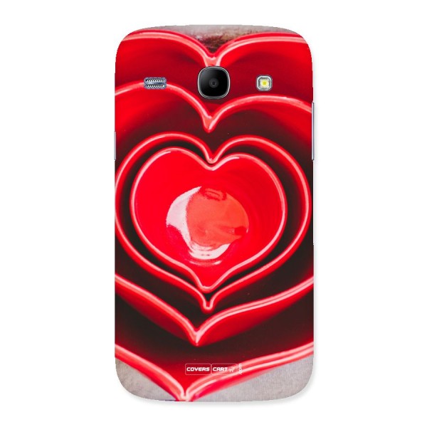 Crazy Heart Back Case for Galaxy Core
