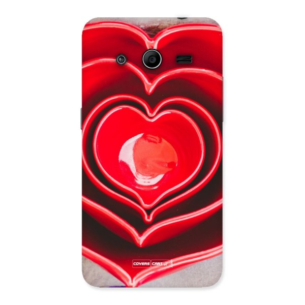 Crazy Heart Back Case for Galaxy Core 2