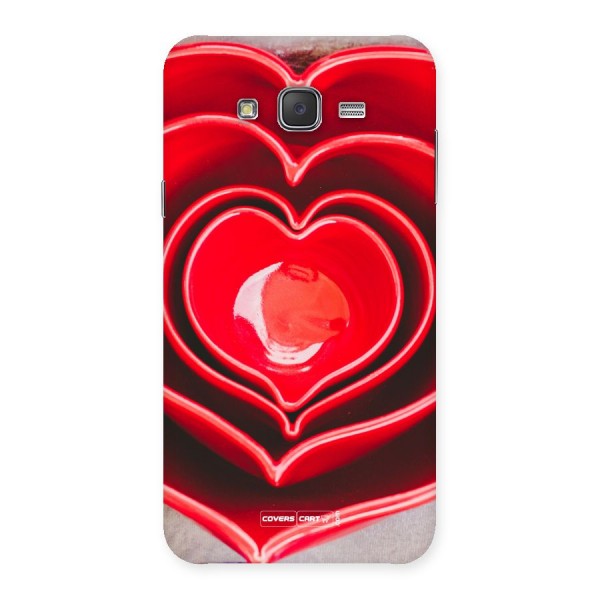 Crazy Heart Back Case for Galaxy J7