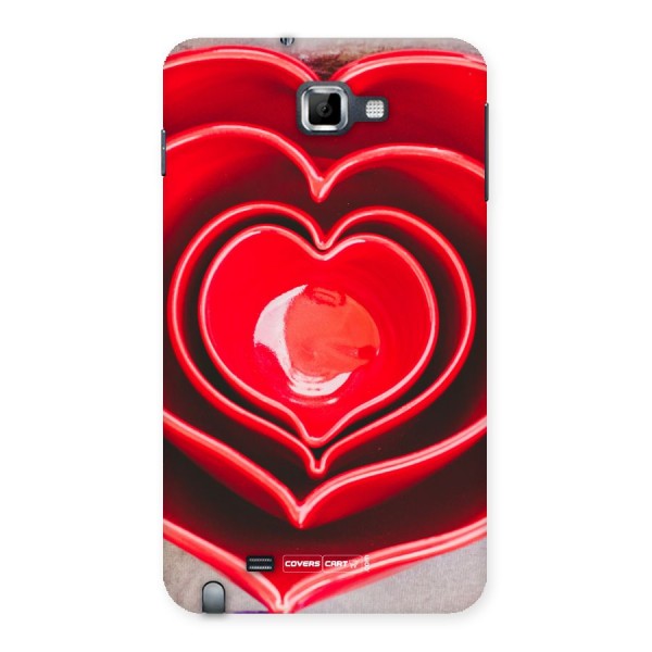 Crazy Heart Back Case for Galaxy Note