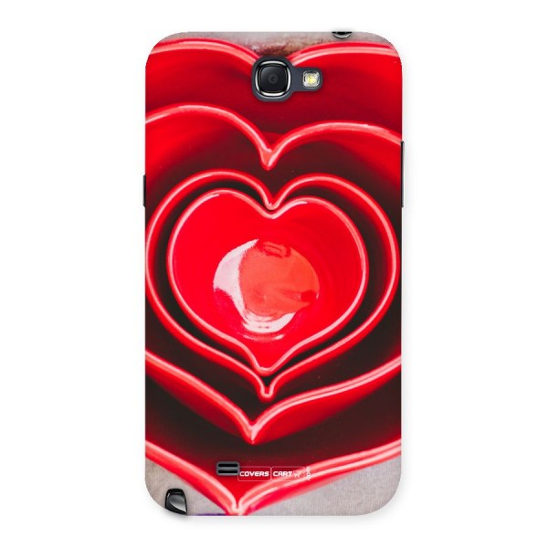 Crazy Heart Back Case for Galaxy Note 2