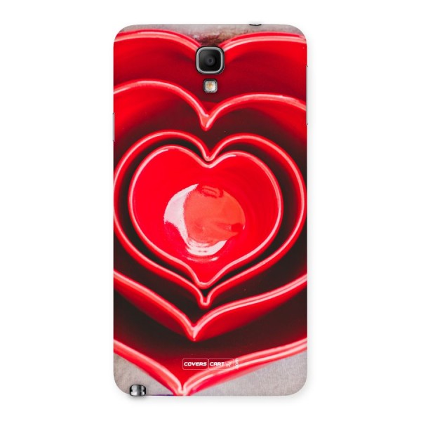 Crazy Heart Back Case for Galaxy Note 3 Neo