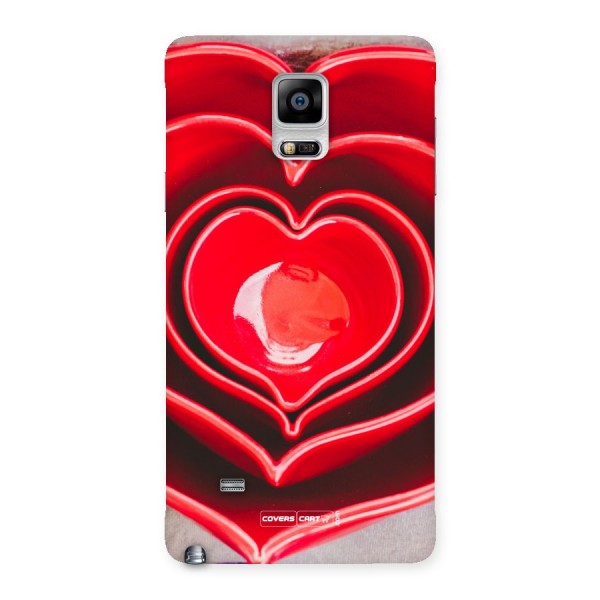Crazy Heart Back Case for Galaxy Note 4