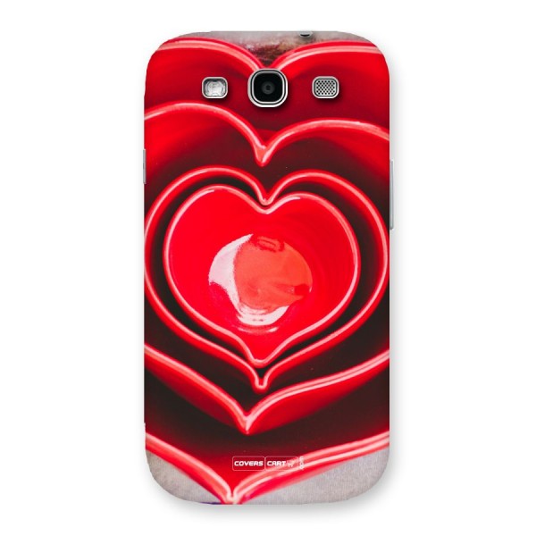 Crazy Heart Back Case for Galaxy S3