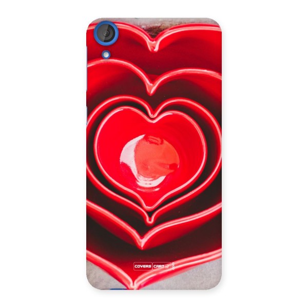 Crazy Heart Back Case for HTC Desire 820s