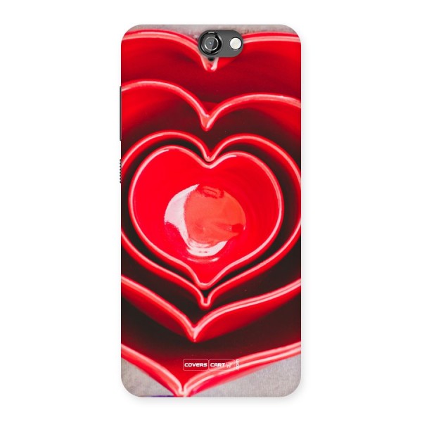 Crazy Heart Back Case for HTC One A9