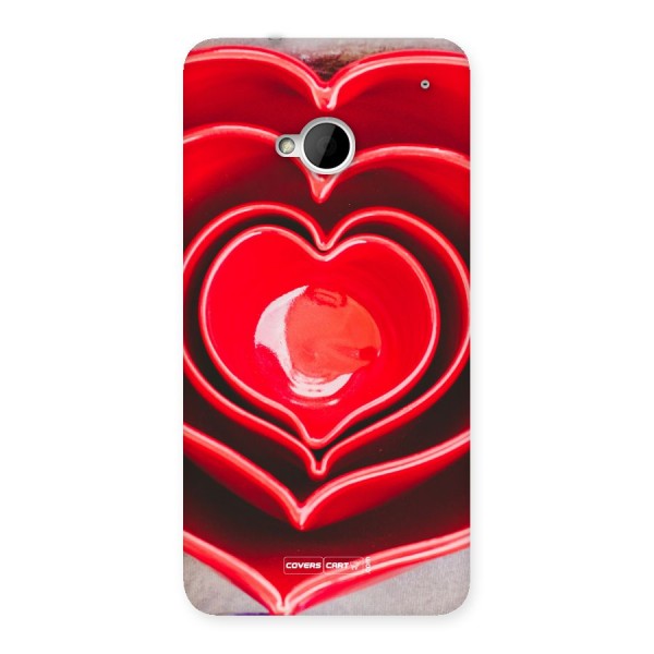 Crazy Heart Back Case for HTC One M7