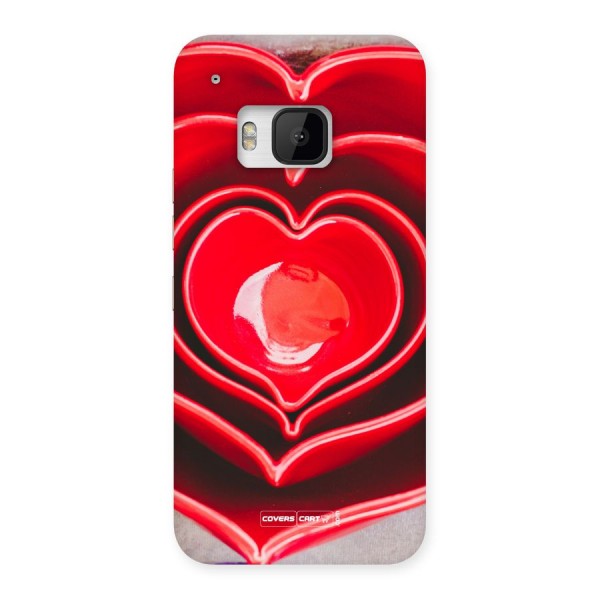 Crazy Heart Back Case for HTC One M9